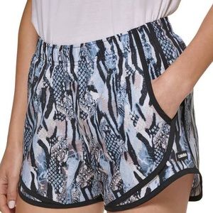 Calvin Klein Animal Mix Print Athletic Shorts